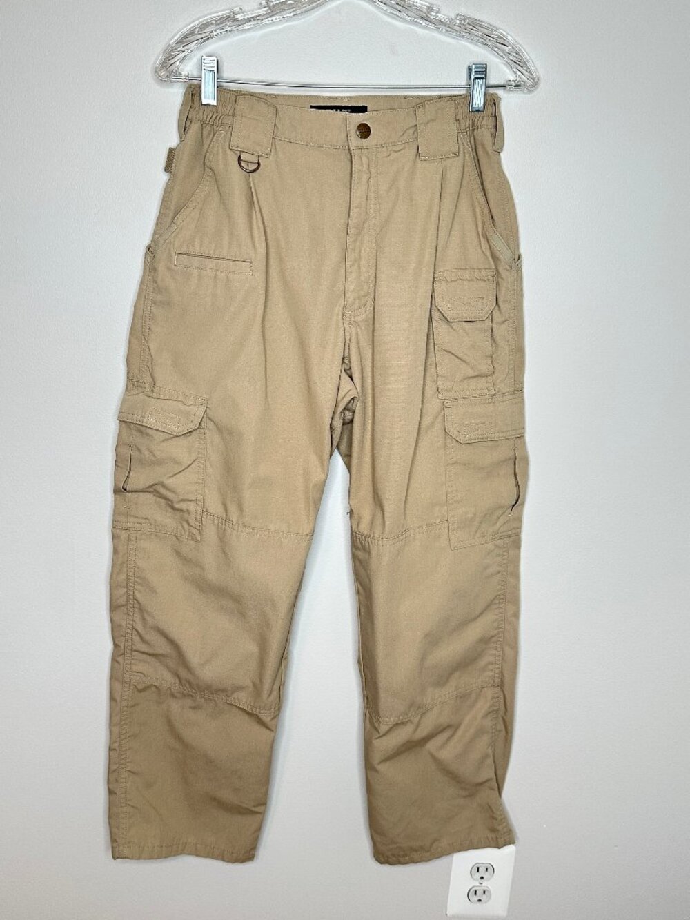 5.11 Tactical Men's Tactlite Pro Ripstop Pants Tan Color Size 30/30